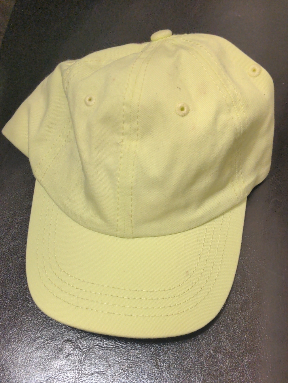 Classic Solid Pale Yellow/Lime Neon Trucker Lightweight Neutral Baseball  Cap